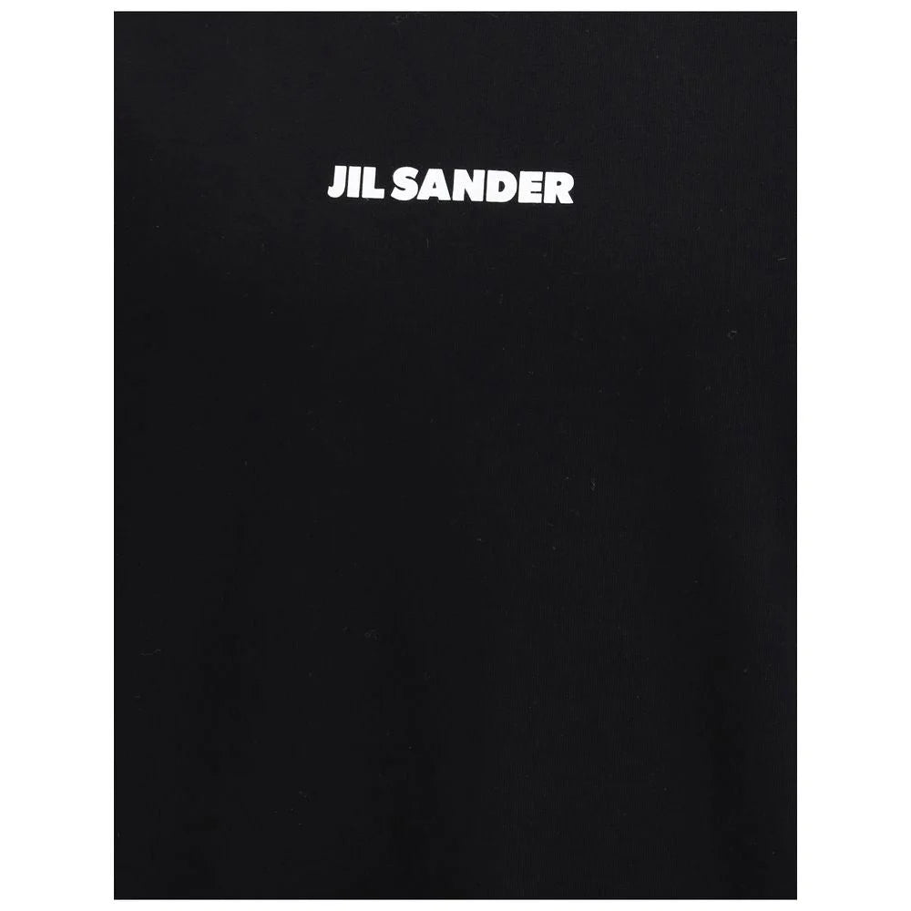 Jil Sander Black Cotton T-Shirt