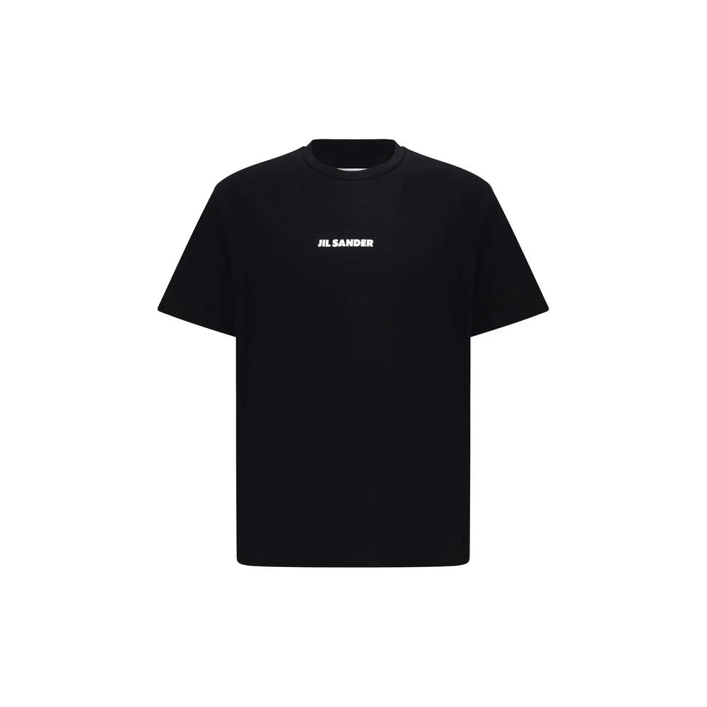 Jil Sander Black Cotton T-Shirt