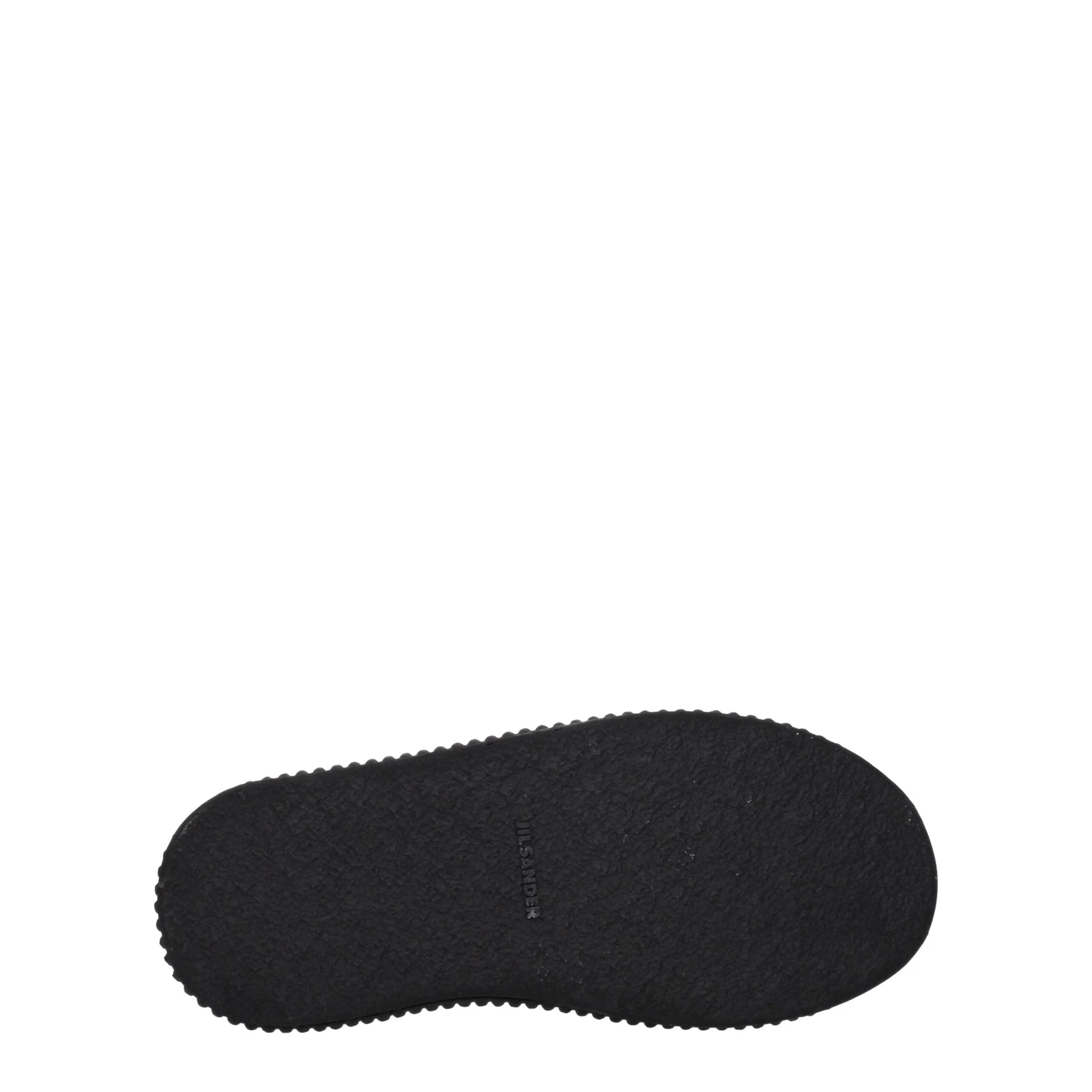 Jil Sander Black Fabric Chunky Sneakers - EU36/US6