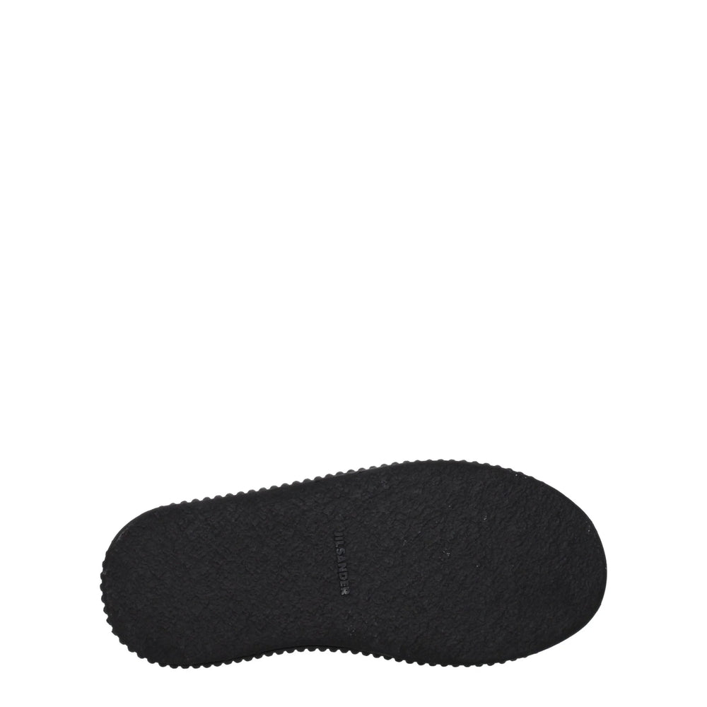 Jil Sander Black Fabric Chunky Sneakers - EU36/US6