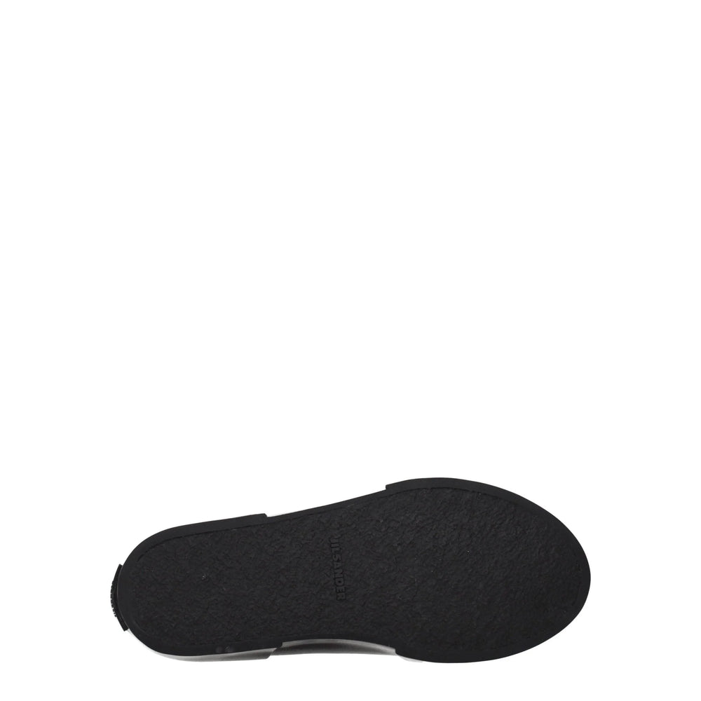 Jil Sander Black Fabric High Tops - Sneakers