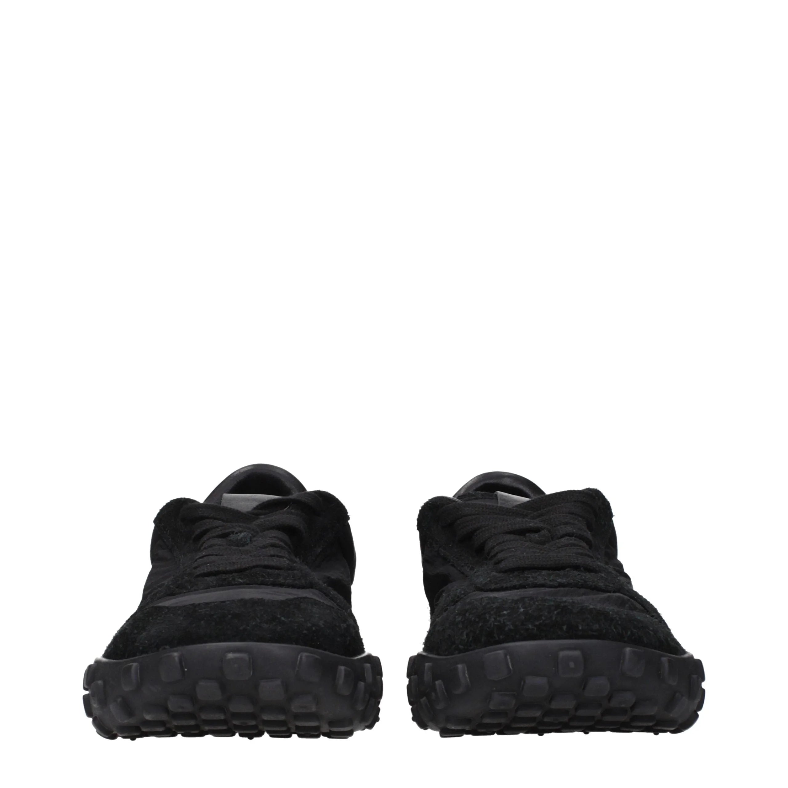 Jil Sander Black Fabric Sneakers