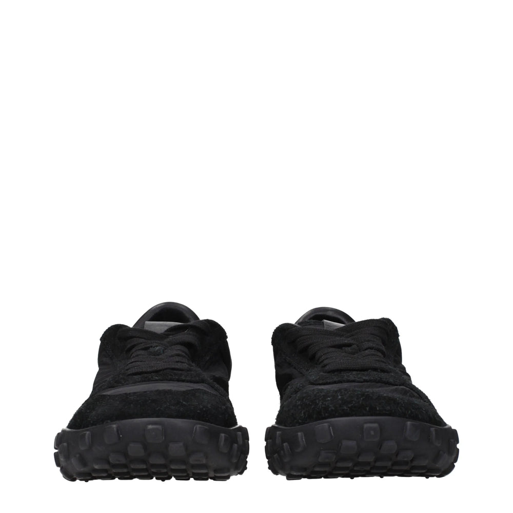 Jil Sander Black Fabric Sneakers