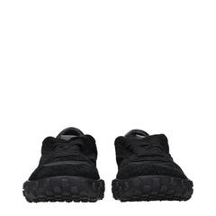 Jil Sander Black Fabric Sneakers
