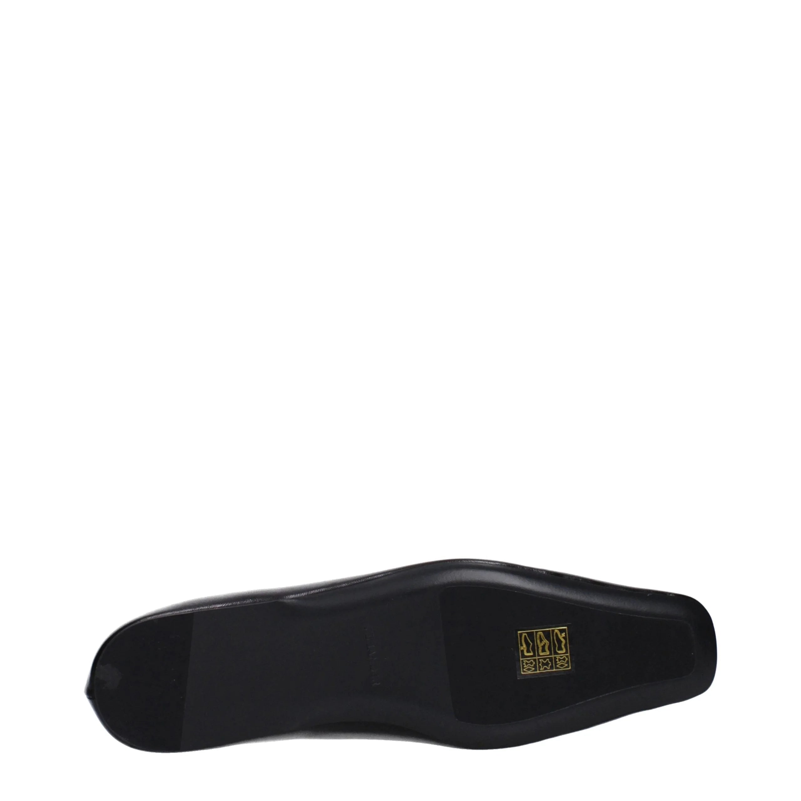Jil Sander Black Leather Ballet Flats - EU40/US10