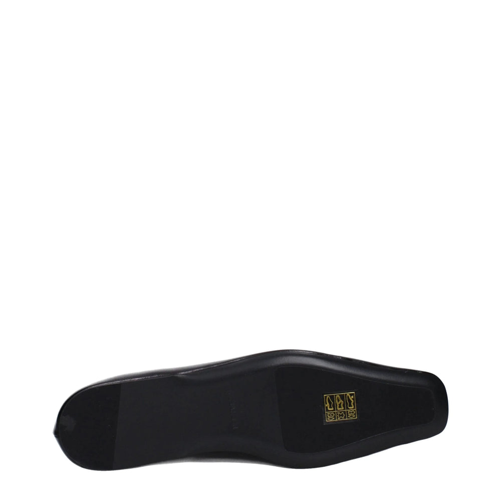 Jil Sander Black Leather Ballet Flats - EU40/US10