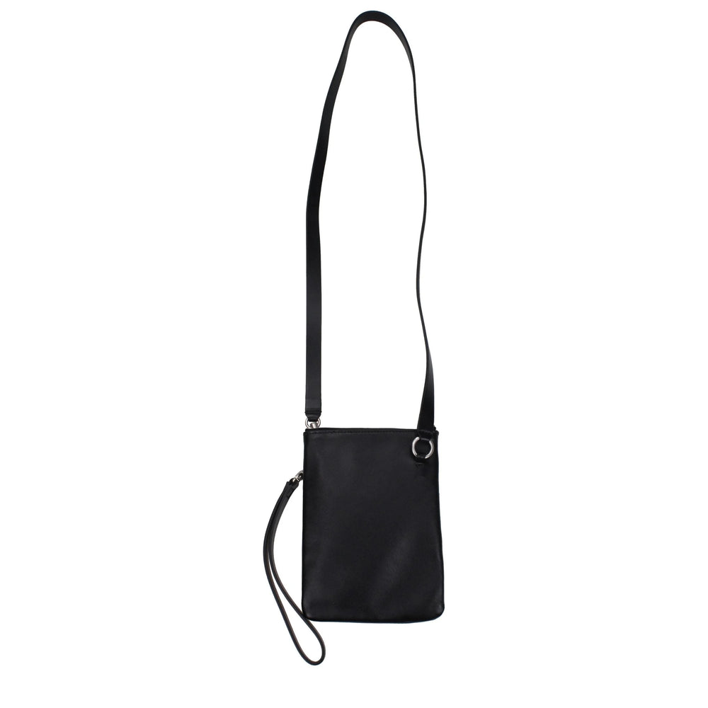 Jil Sander Black Leather Crossbody Bag