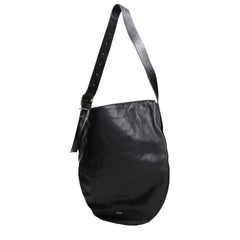 Jil Sander Black Leather Crossbody Bag