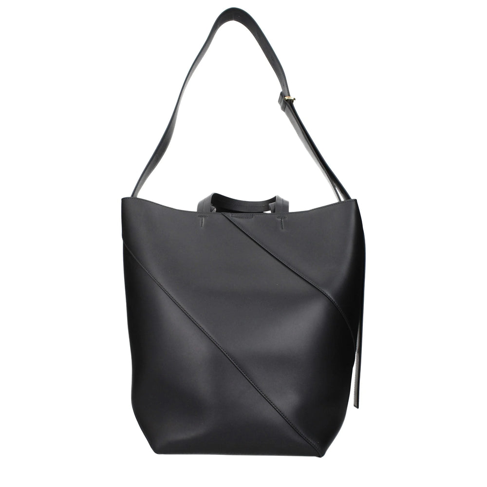 Jil Sander Black Leather Crossbody Bag