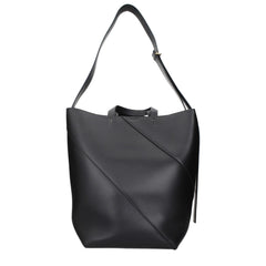 Jil Sander Black Leather Crossbody Bag