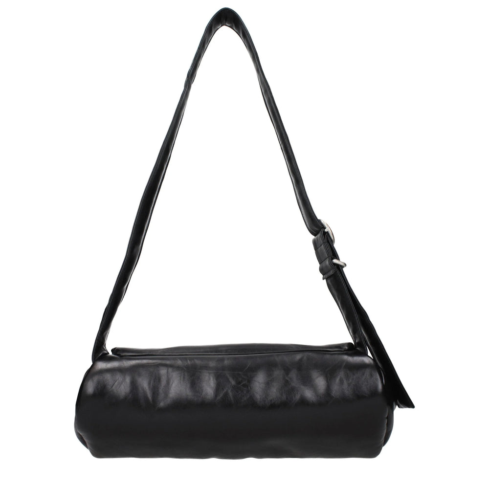 Jil Sander Black Leather Crossbody Bag