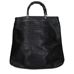 Jil Sander Black Leather Handbag