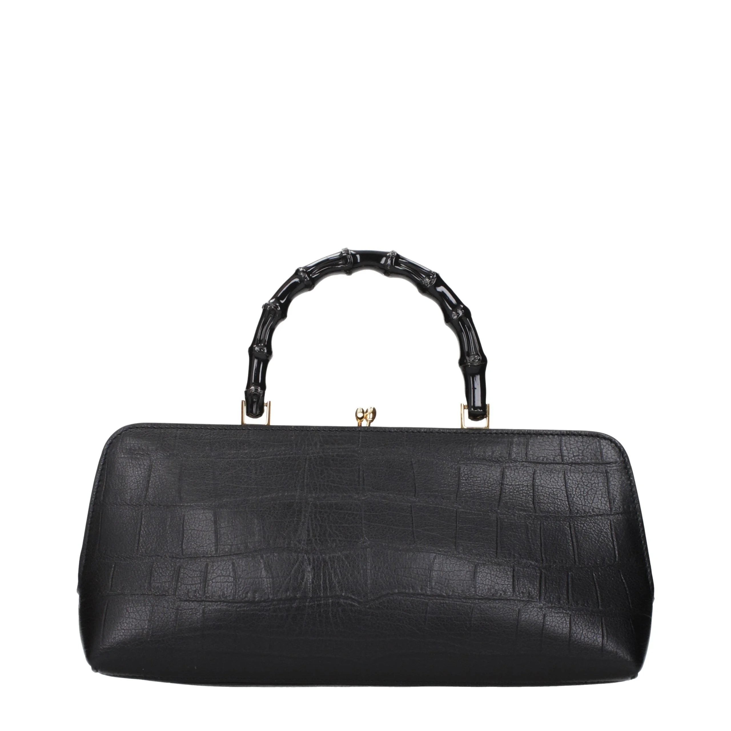 Jil Sander Black Leather Handbag