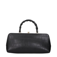 Jil Sander Black Leather Handbag