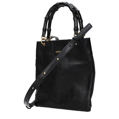 Jil Sander Black Leather Handbag