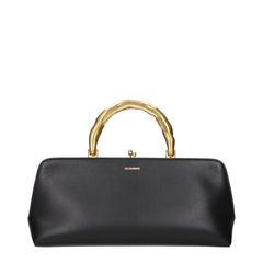 Jil Sander Black Leather Handbag