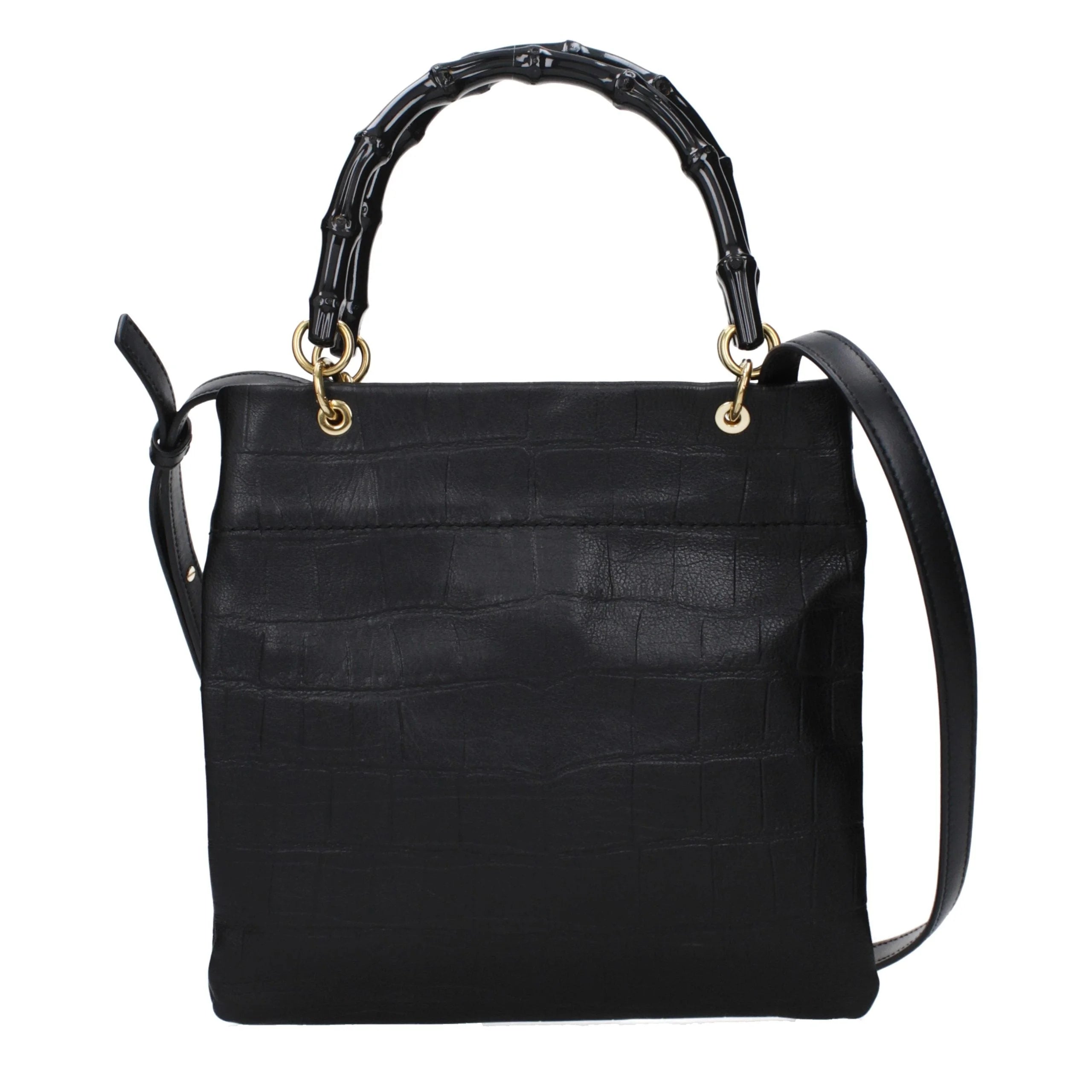 Jil Sander Black Leather Handbag