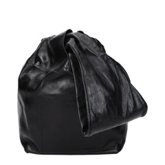 Jil Sander Black Leather Handbags