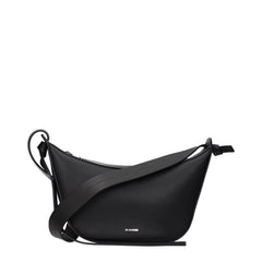 Jil Sander Black Leather Shoulder Bag