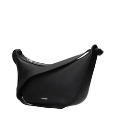 Jil Sander Black Leather Shoulder Bag