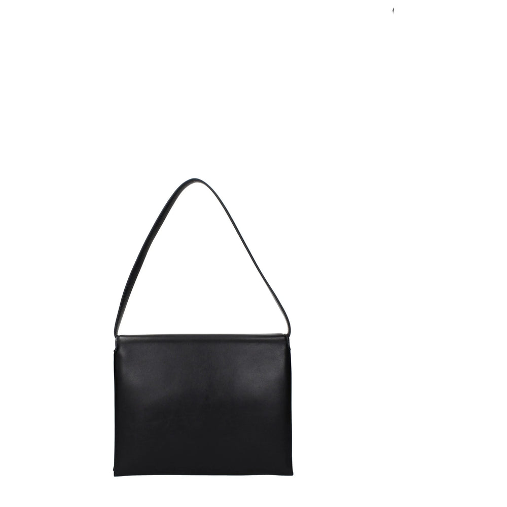 Jil Sander Black Leather Shoulder Bags
