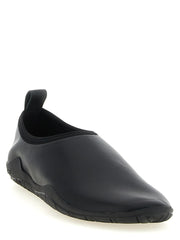 Jil Sander Black Polyethylene Flats