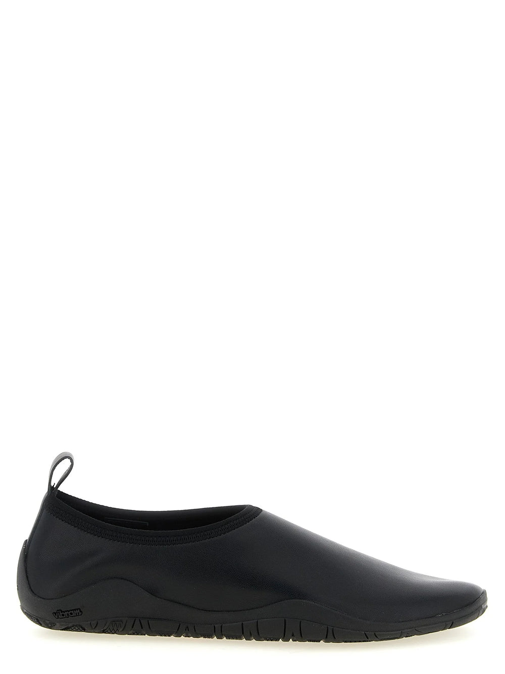 Jil Sander Black Polyethylene Flats