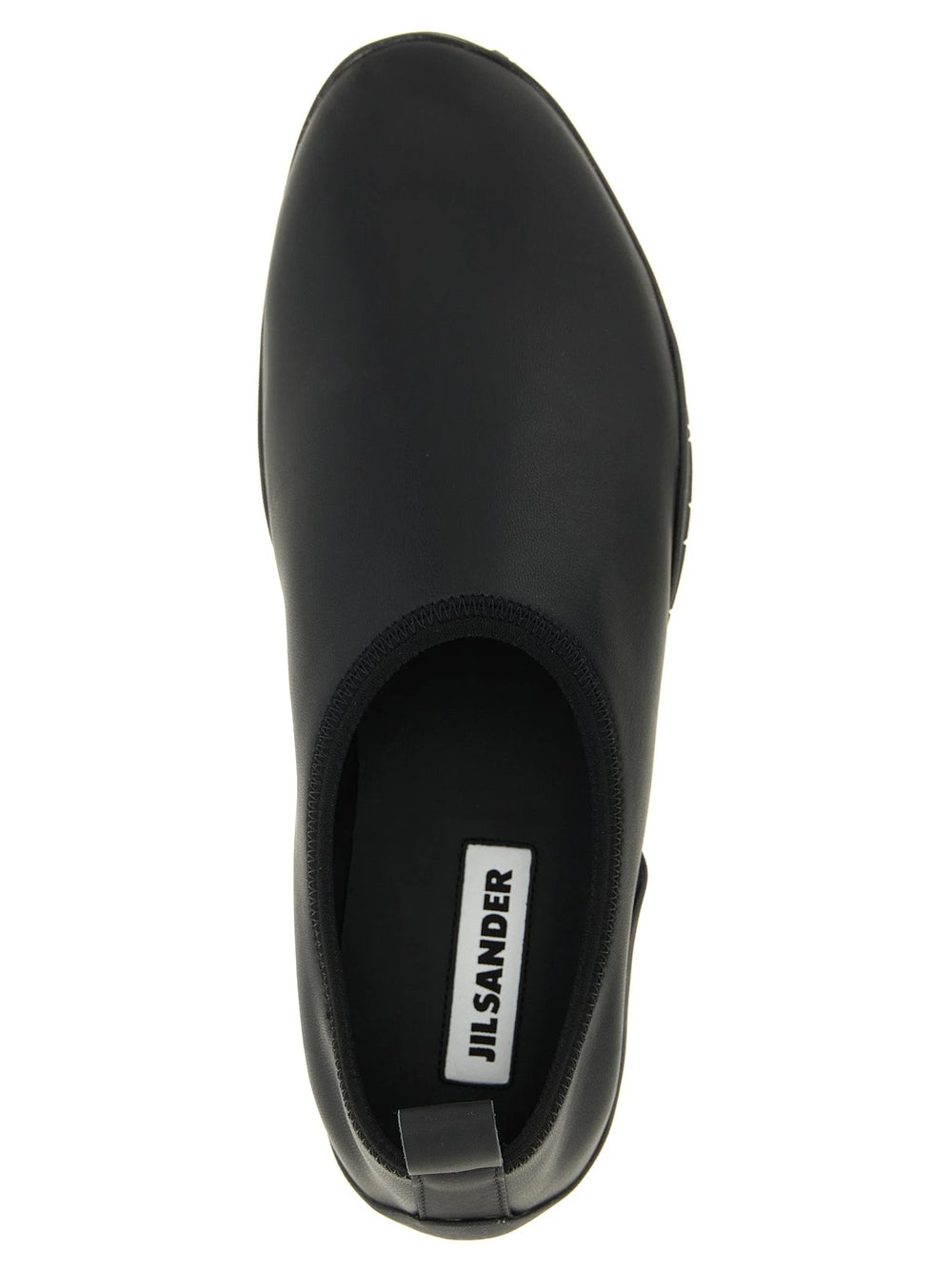 Jil Sander Black Polyethylene Flats