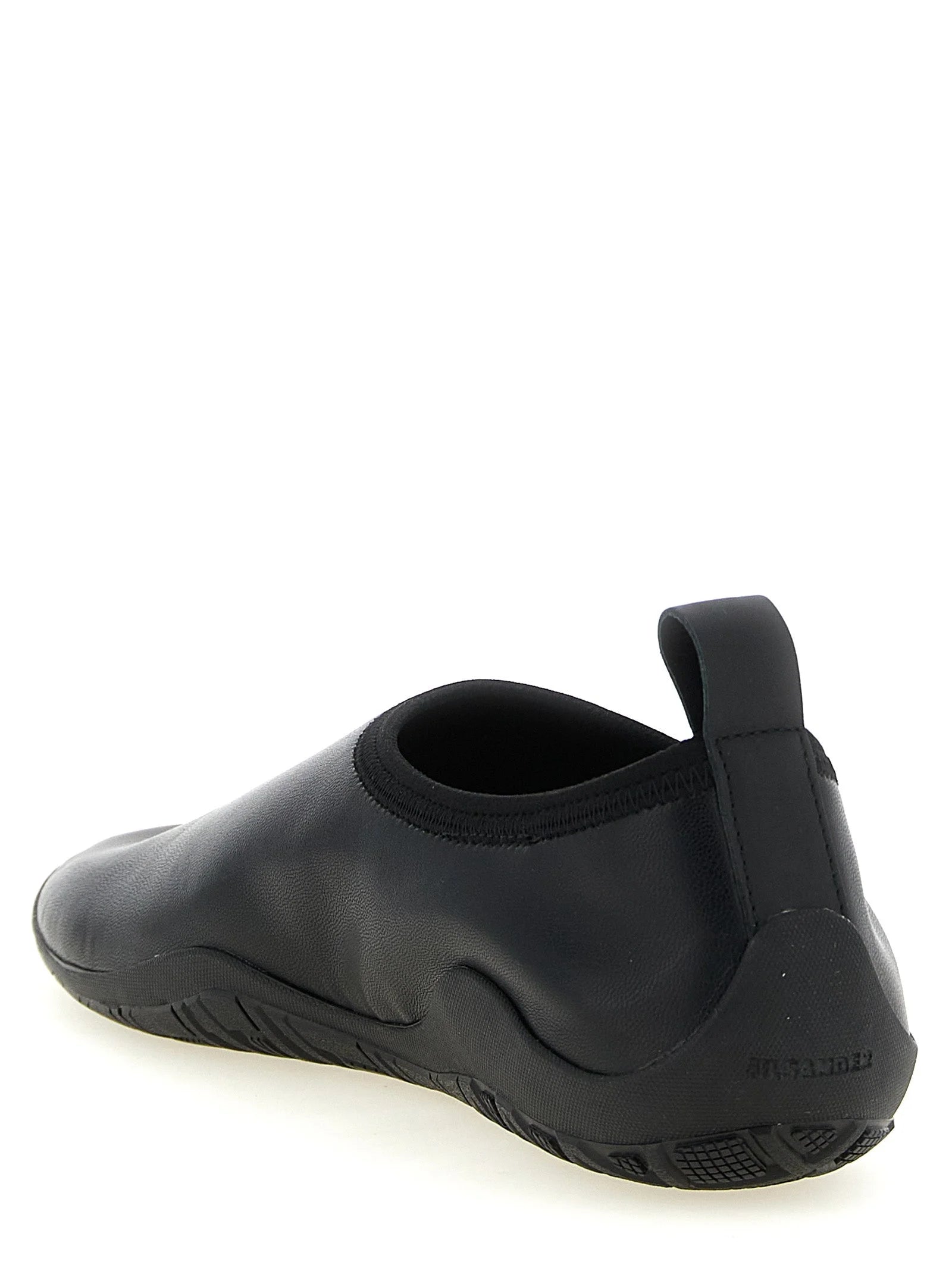 Jil Sander Black Polyethylene Flats