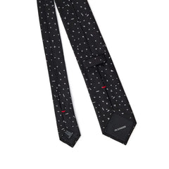 Jil Sander Black Silk Ty - Neckties