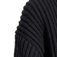 Jil Sander Black Wool Turtleneck - 38