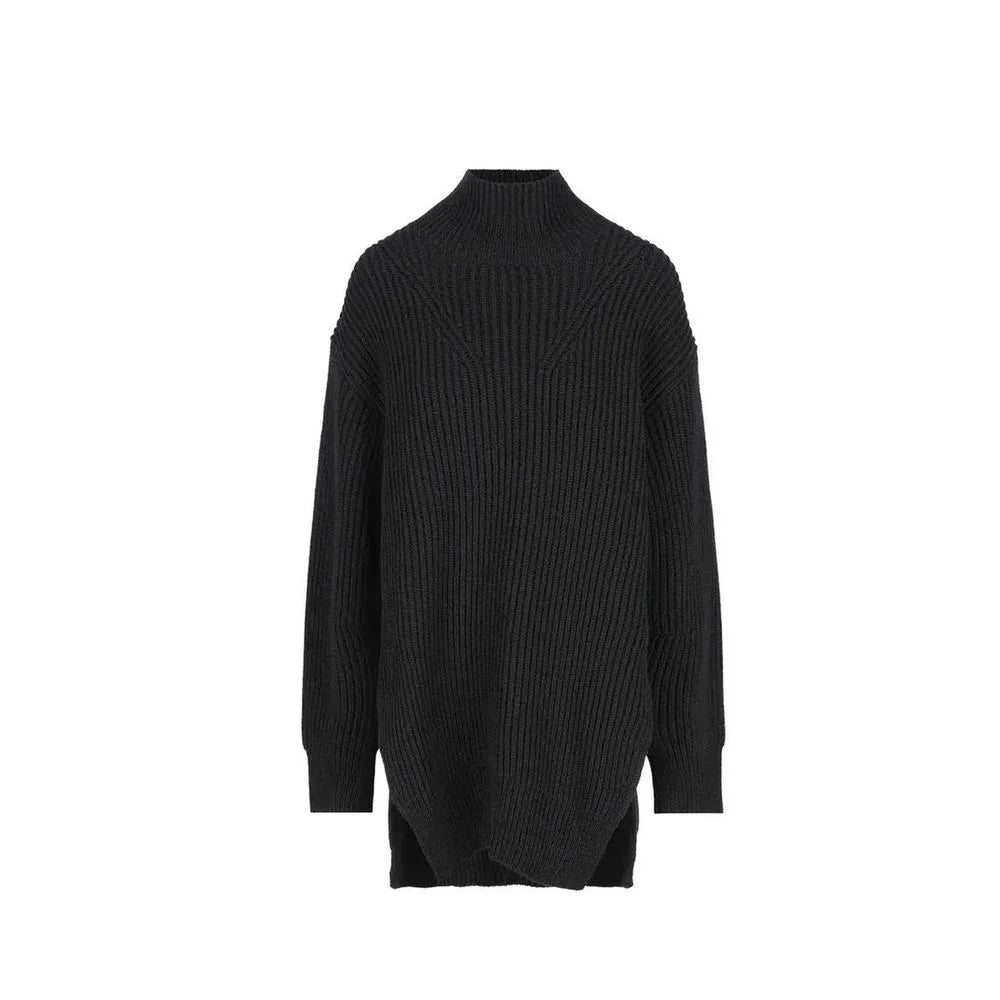 Jil Sander Black Wool Turtleneck - 38