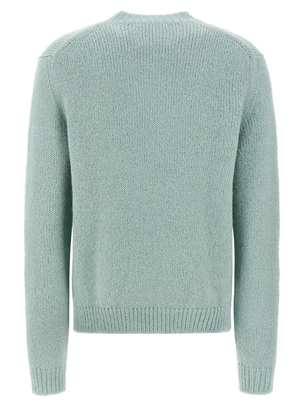 Jil Sander Blue Alpaca Leather Cardigan - 48 | M