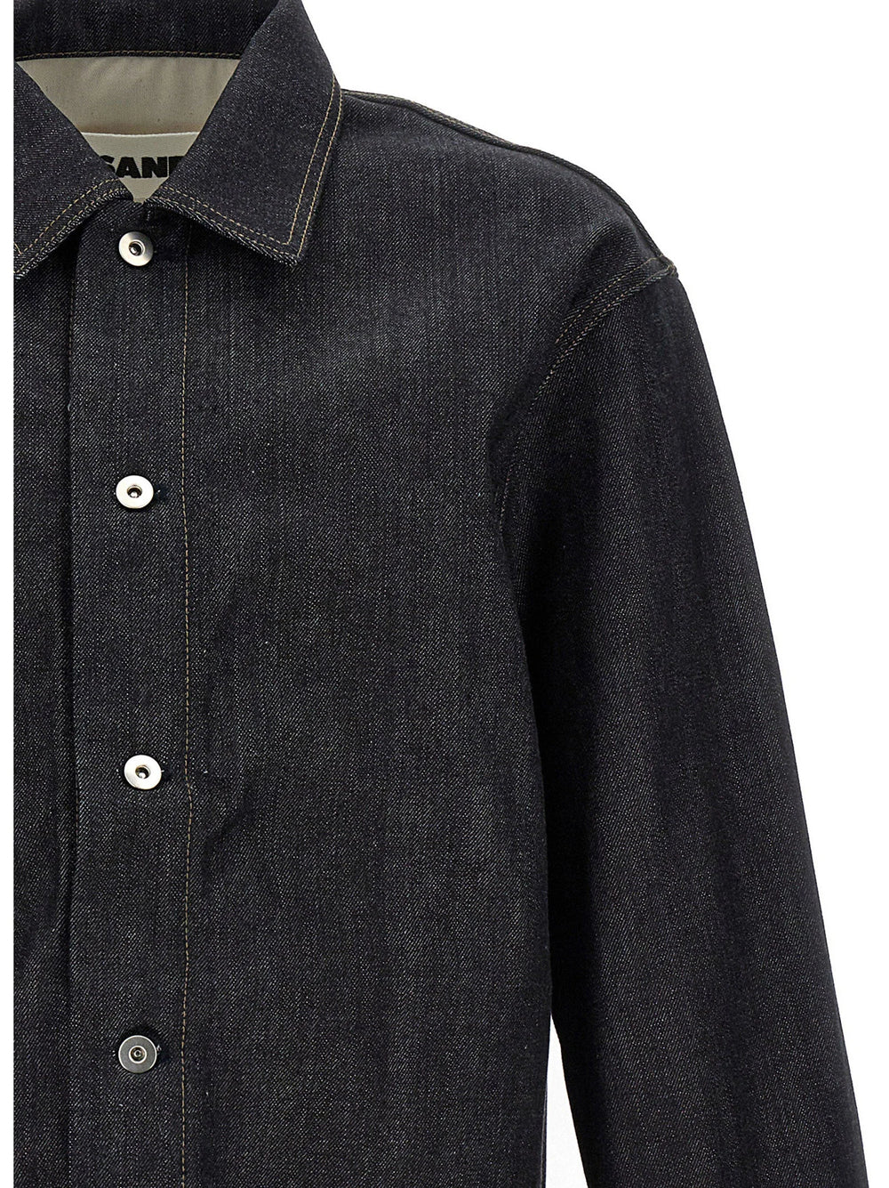 Jil Sander Blue Cotton Blouse - L