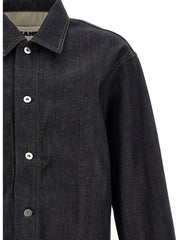 Jil Sander Blue Cotton Blouse - L