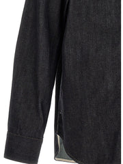 Jil Sander Blue Cotton Blouse - L