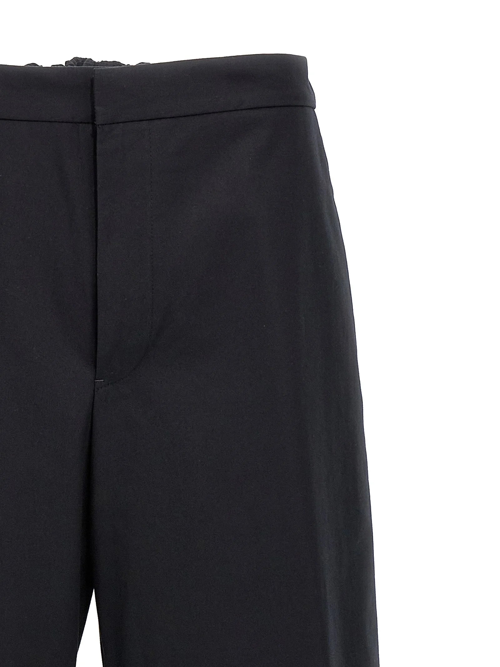 Jil Sander Blue Cotton Casual Pants - IT52 | XL