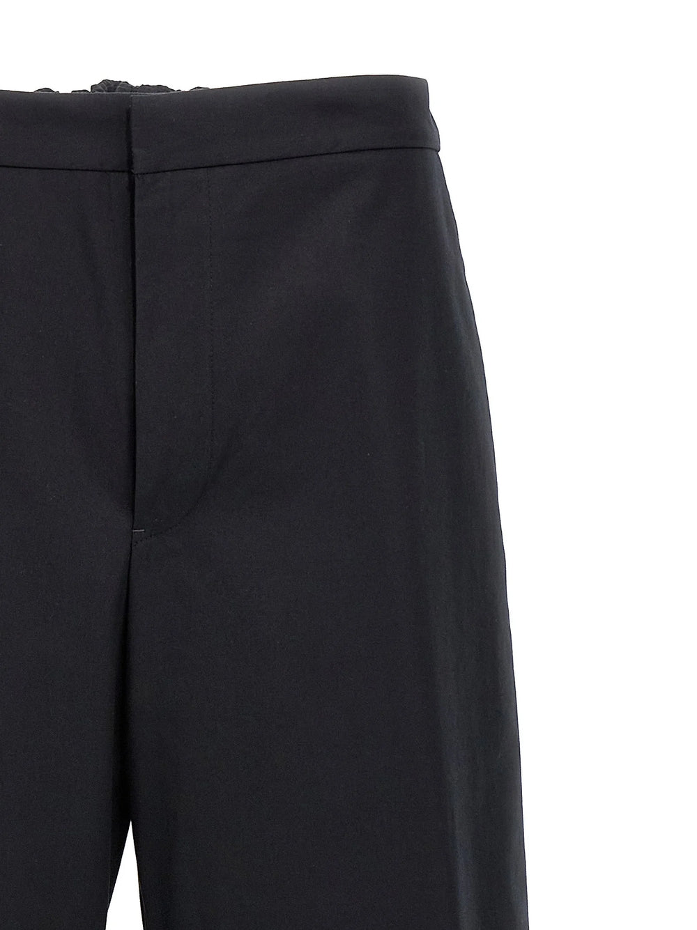 Jil Sander Blue Cotton Casual Pants - IT52 | XL