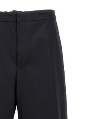 Jil Sander Blue Cotton Casual Pants - IT52 | XL
