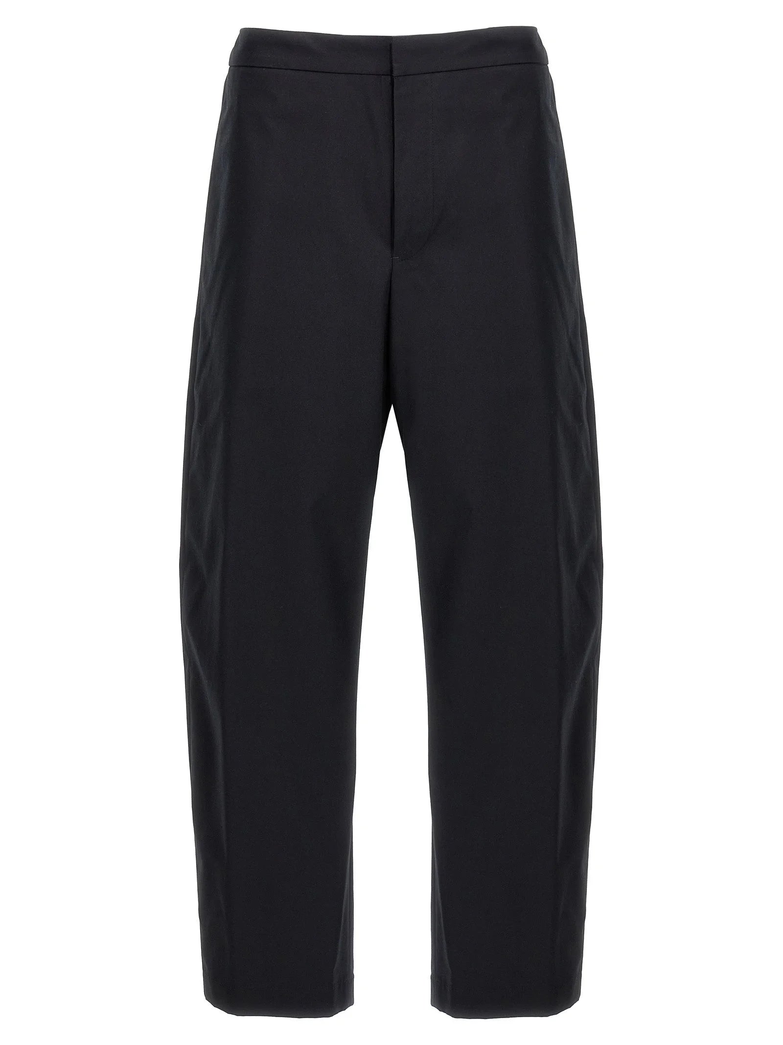 Jil Sander Blue Cotton Casual Pants - IT52 | XL
