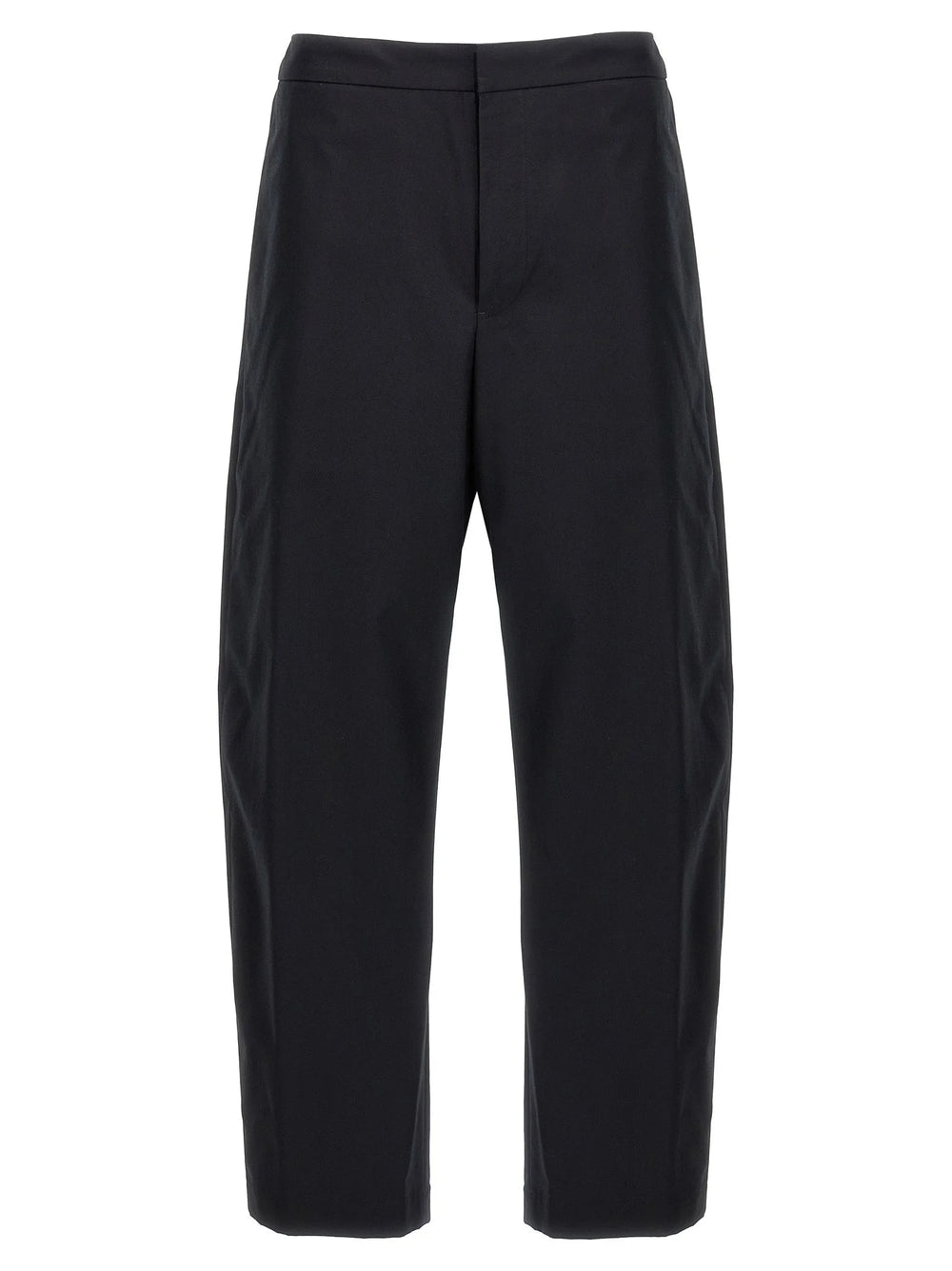 Jil Sander Blue Cotton Casual Pants - IT52 | XL
