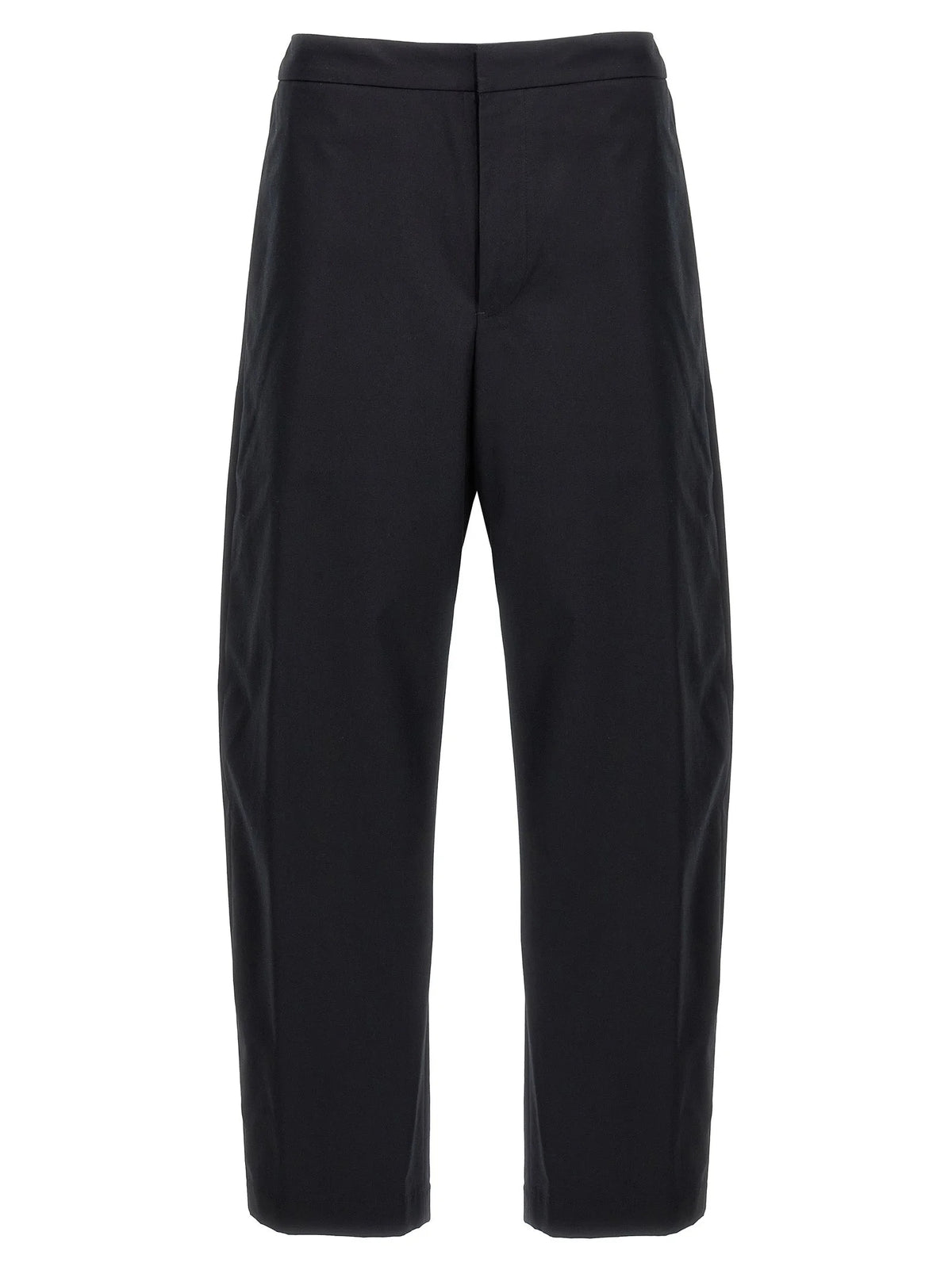 Jil Sander Blue Cotton Casual Pants - IT52 | XL