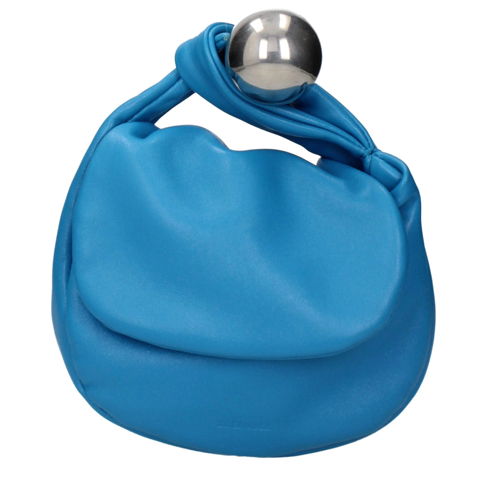 Jil Sander Blue Leather Handbags