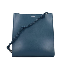 Jil Sander Blue Leather Shoulder Bag
