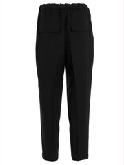 Jil Sander Blue Polyester Casual Pants - IT50 | L