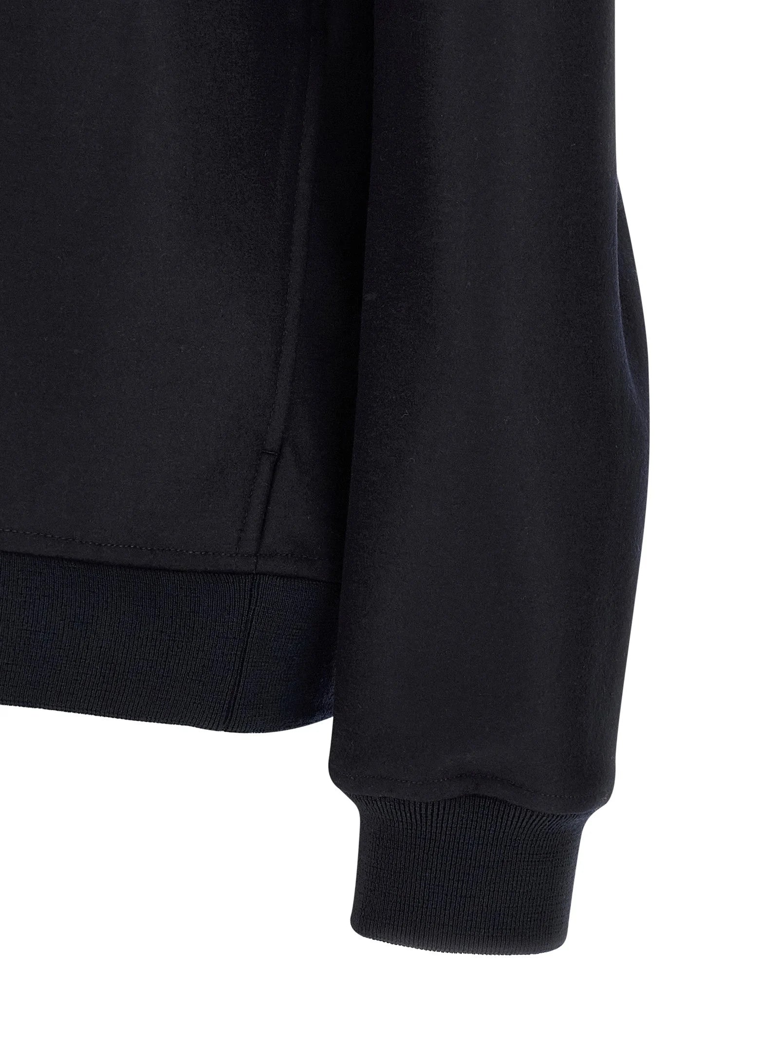 Jil Sander Blue Wool Full-Length Jacket