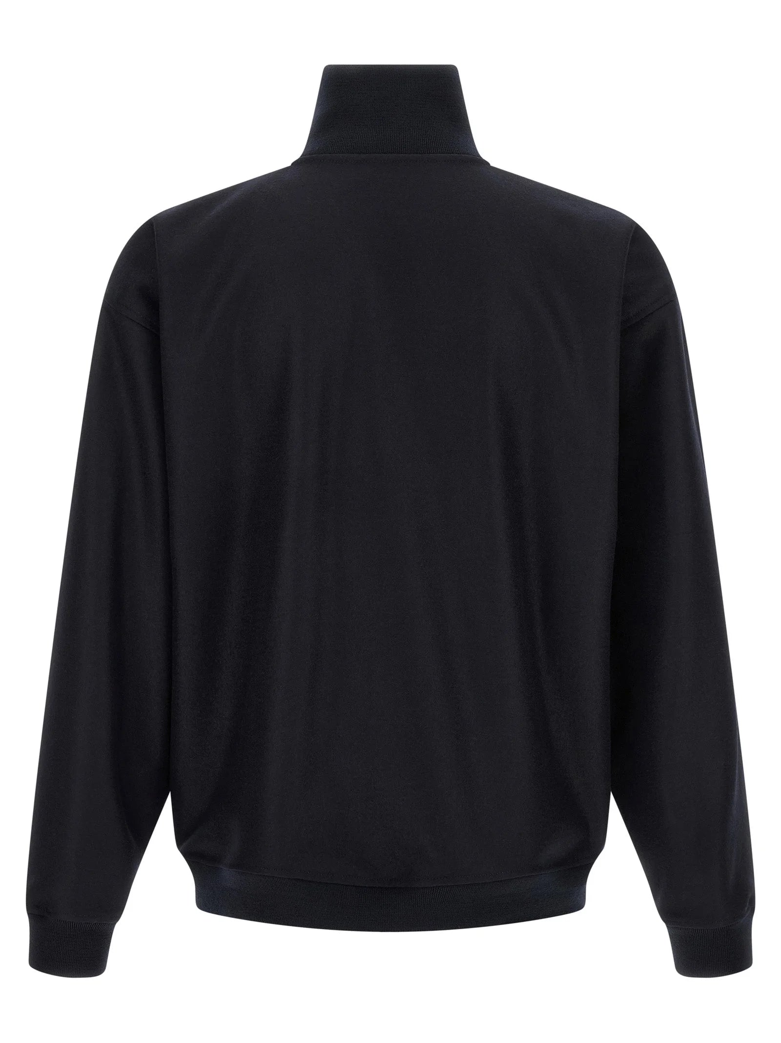 Jil Sander Blue Wool Full-Length Jacket