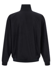 Jil Sander Blue Wool Full-Length Jacket