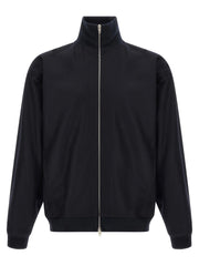 Jil Sander Blue Wool Full-Length Jacket