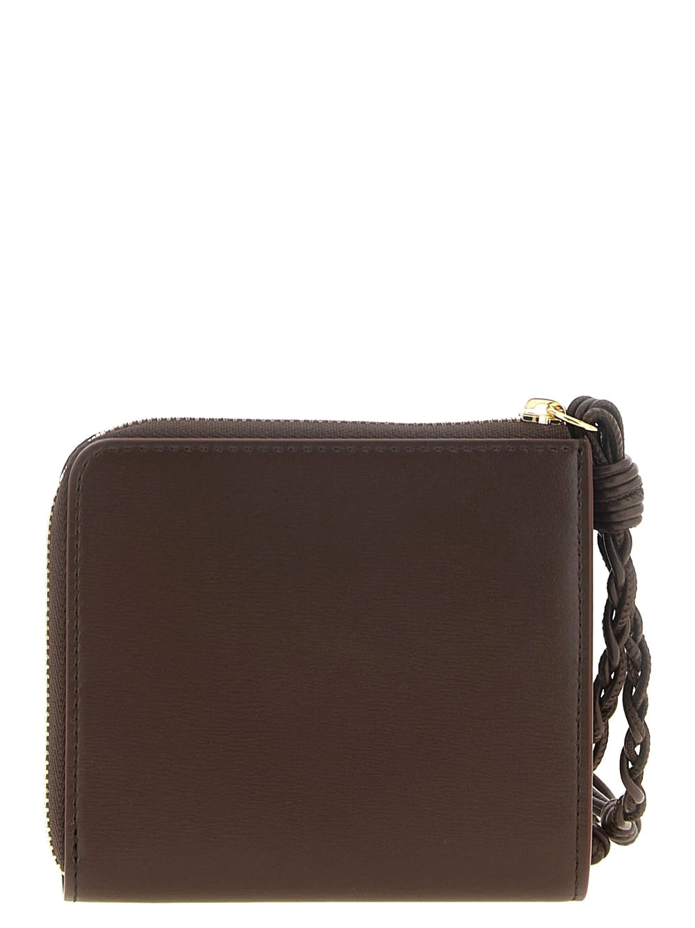 Jil Sander Brown Calfskin Cardholder